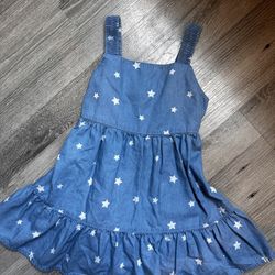 Denim Star Cute Toddler Dress! (size 2T)
