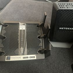 Netgear Nighthawk X6 And Netgear Modem