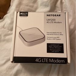Netgear 4G LTE cellular Modem