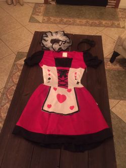 Girl poker costume/ disfraz de niña