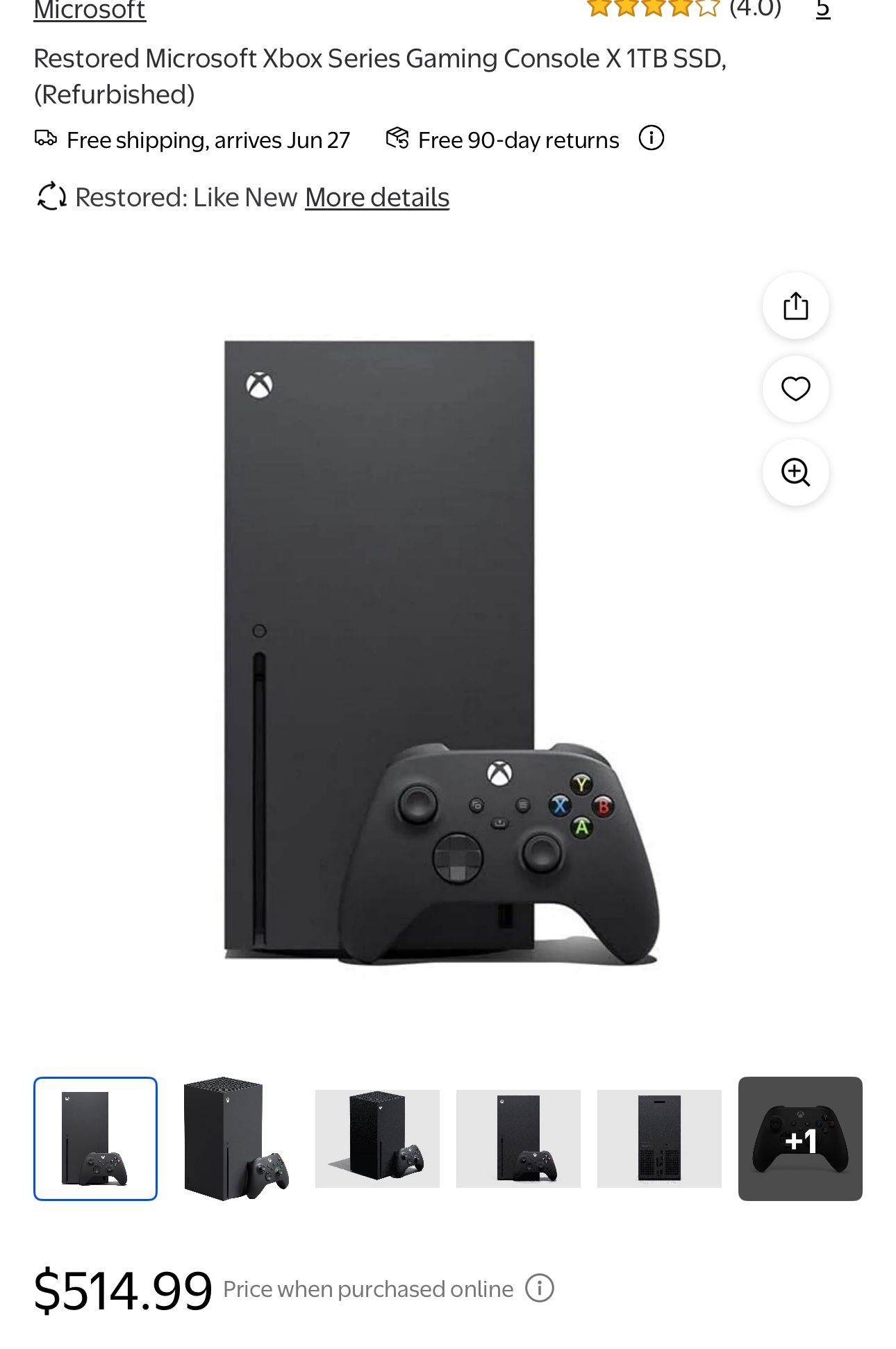 Xbox X Console