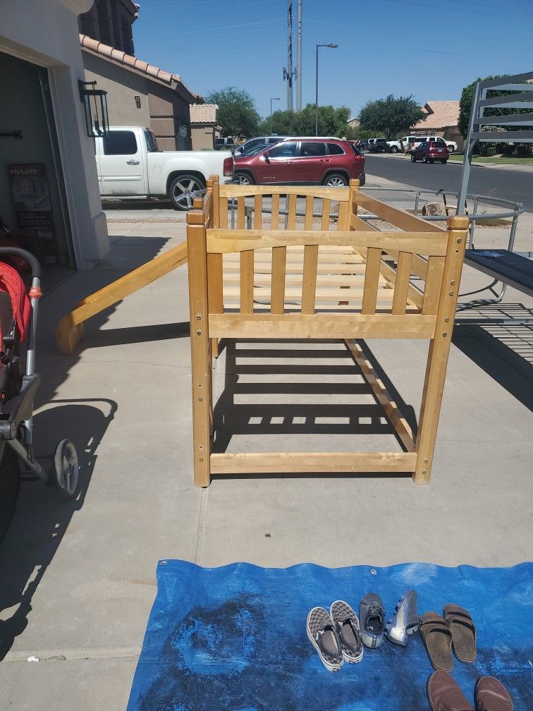 Solid Wood Childs Bed