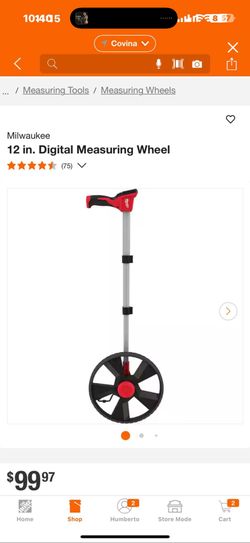 Milwaukee digital measurement wheel