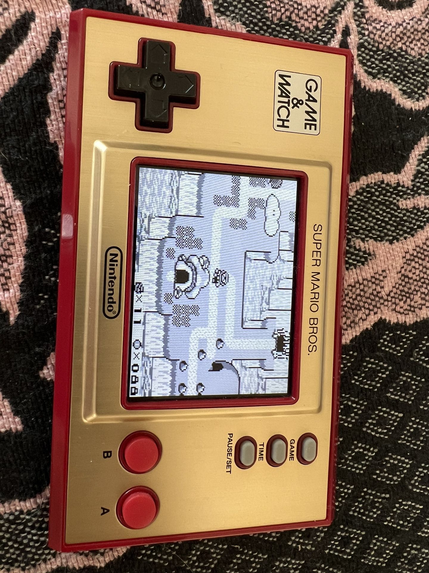 nintendo game and watch handheld mario bros 35th anniversary edition 