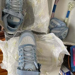 ADIDAS FORUM BUCKLE LOW "Bad Bunny - Blue Tint" Size 5.5