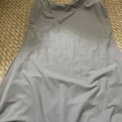 Dazy Women’s Periwinkle Cropped Cardigan Set With A Dress Size Large