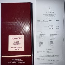 Tom Ford Lost Cherry – 100ml Eau de Parfum Brand new & sealed