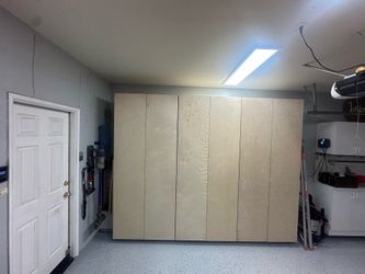 Garage cabinets