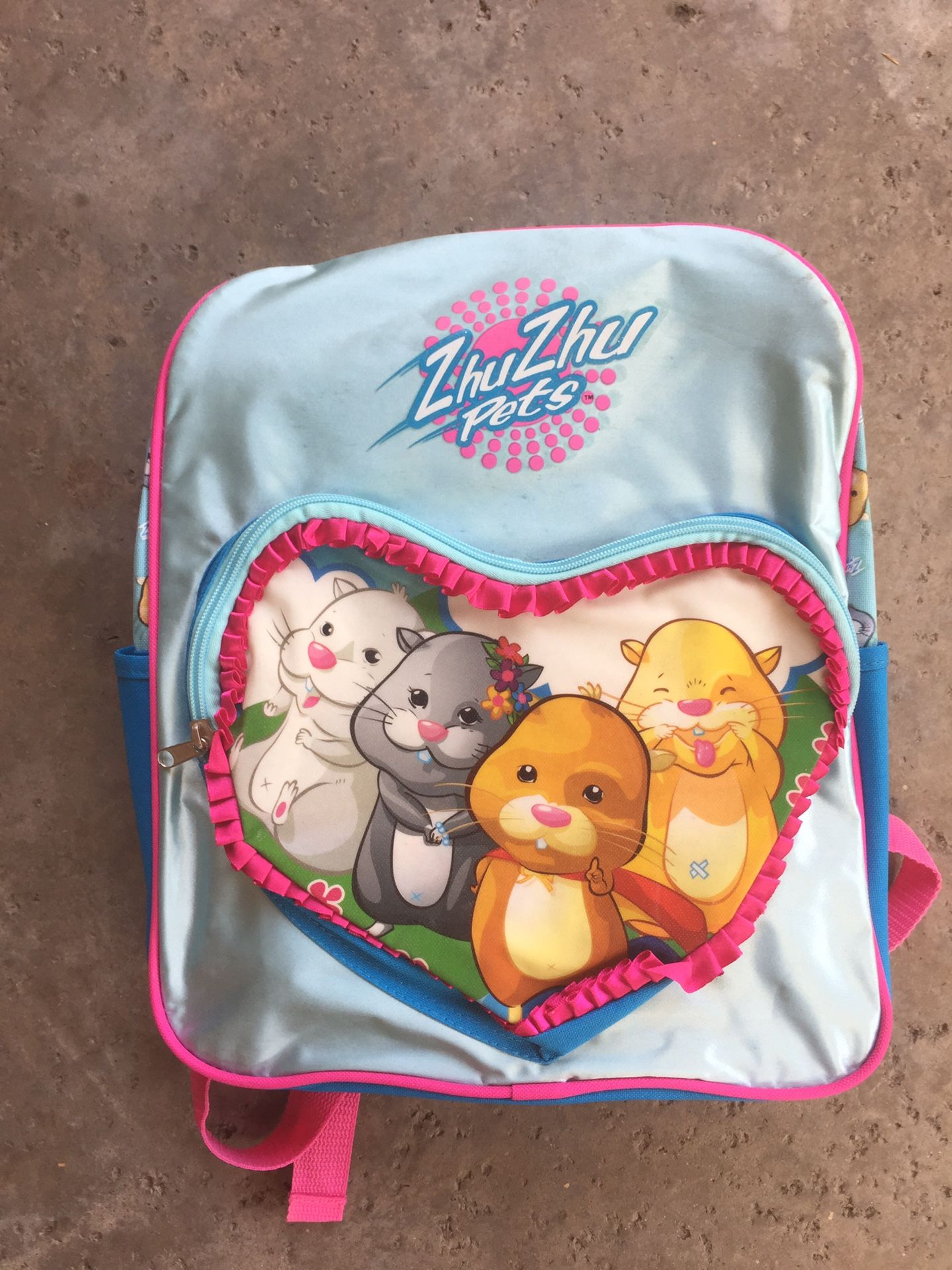 Zhu Zhu Pets Backpack for Children going to the school