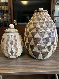 HAND WOVEN Baskets from Botswana, Africa