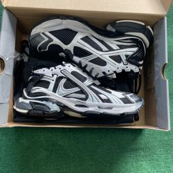black and white Balenciagas