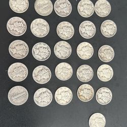 1944 Dimes 90% Silver. Read Descriptions 