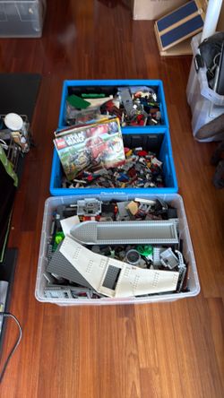 Legos Legos!  3 Crates