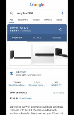 Sony soundbar