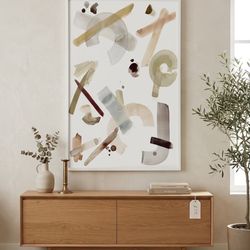 Modern Abstract Framed Wall Art