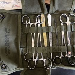 Vintage Nathan Products Corp. Minor Surgery Instrument Kit 