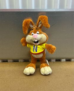 2001 Nestle NESTLE QUICK BUNNY PUSH Toy W/Wire EARS 👀 (please read description)