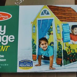 Brand New.  Never Been Opened. Melissa & Doug Cozy Cottage Play Tent