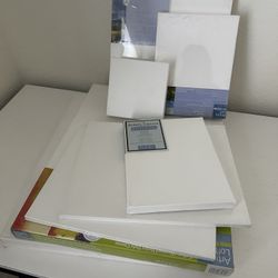 Bundle of Blank Artist Canvas for Painters