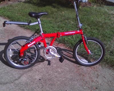 Beautiful West Marine Port Runner Folding Bike