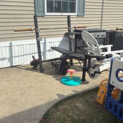 Weight Bench And 200+ In Weights 