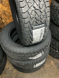 Set of four New 275/60R20 $580, Brand Royalblack