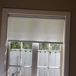 White Cordless Roller Shades