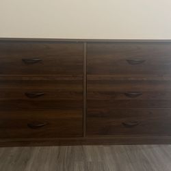 Beautiful Walnut Drawer  Dresser
