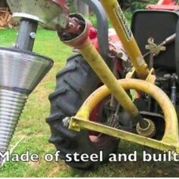 Screw Type Log Splitter THE ATOM SPLITTER for Sale in Enumclaw WA