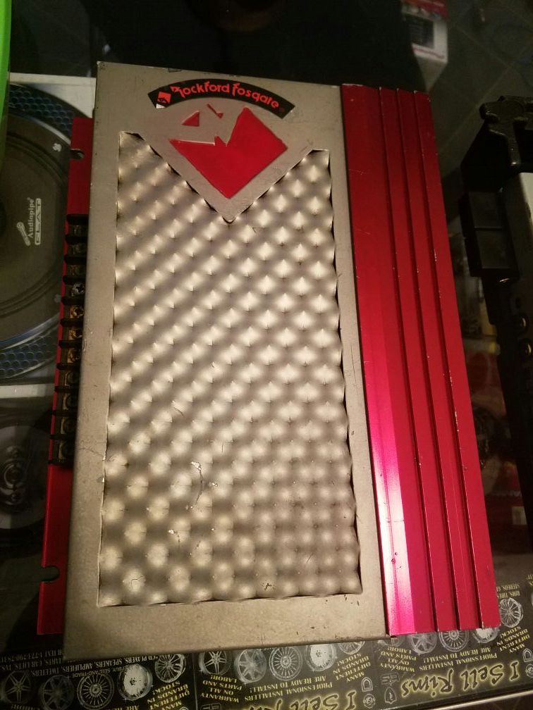 Rockford Fosgate 4.6x amplifier