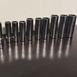 Snap On Metric Sockets 3/8 “ Drive 