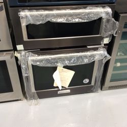 Kitchen Aid 30” Combination Microwave Wall Oven Black Stainless Steel 