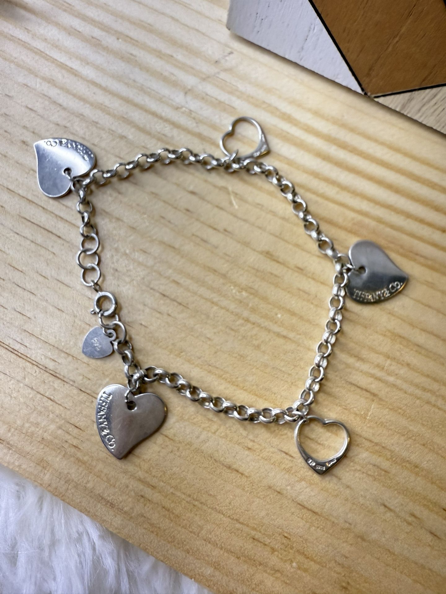 Sterling silver bracelet size 8” 9.3