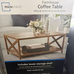 Farmhouse Coffee Table 