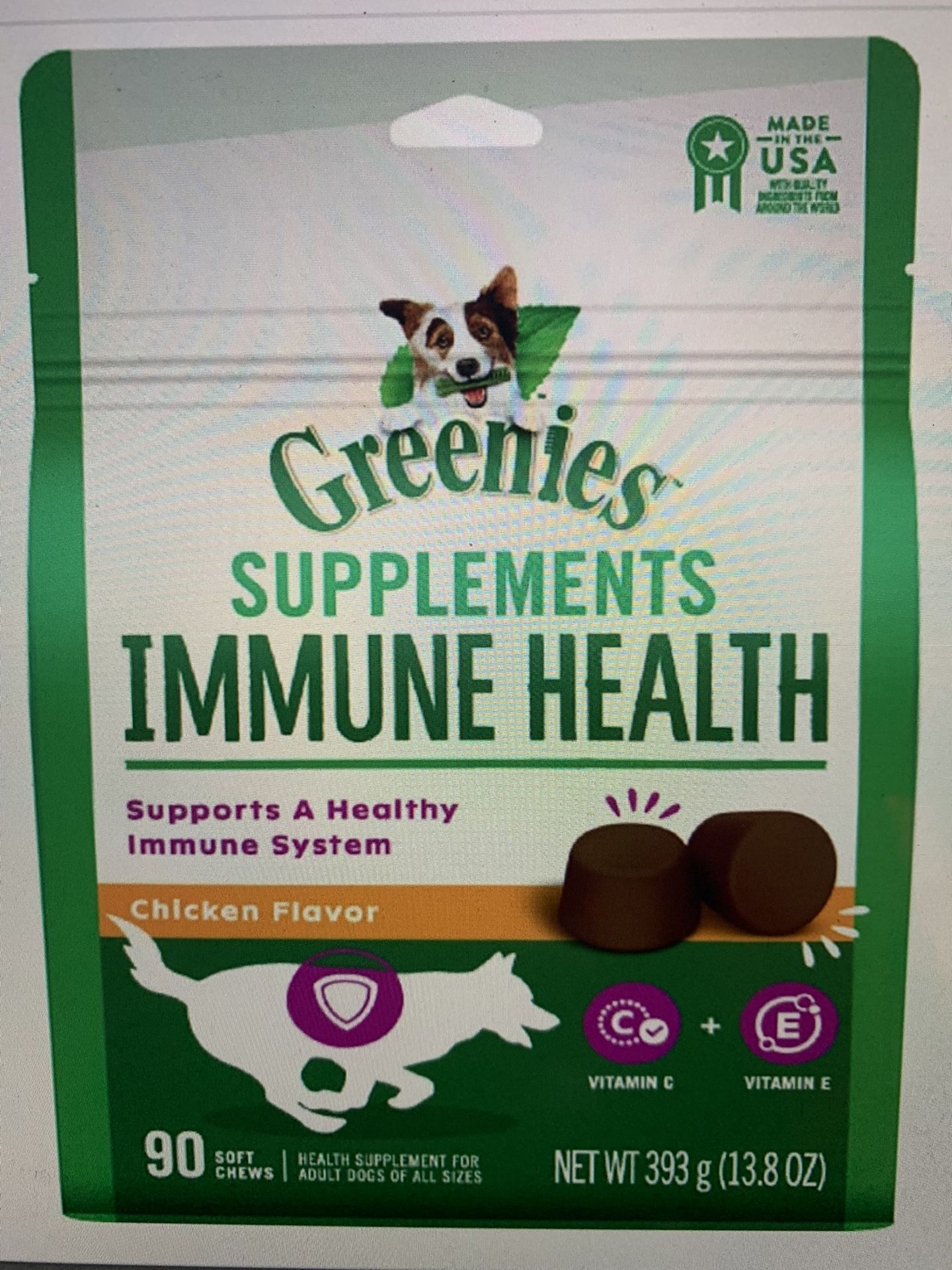 Greenies Immune Health Dog Supplements