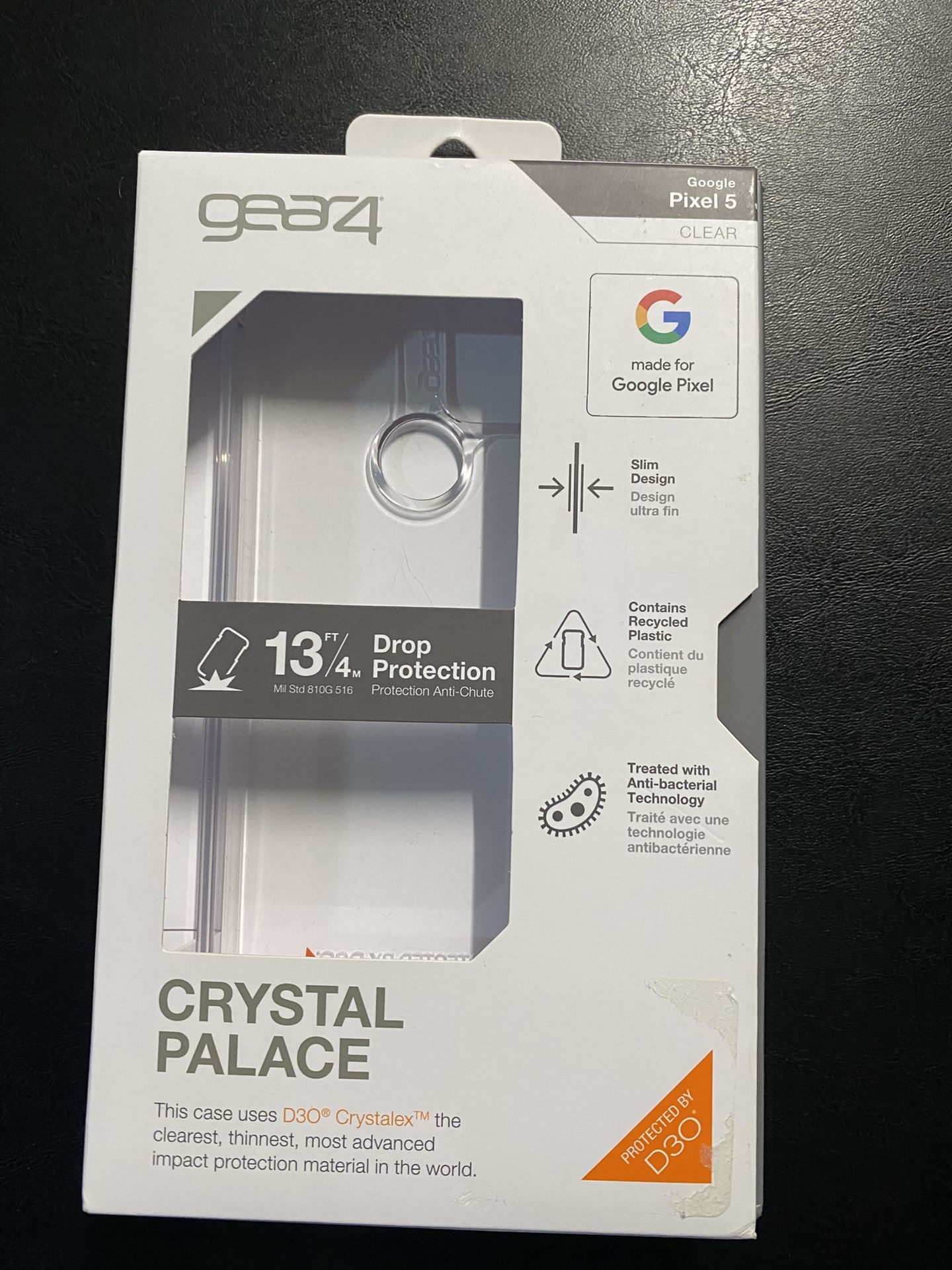 Gear4 ZAGG Crystal Palace Clear Case with Advanced Impact Protection