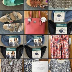 New ladies cloths , Scarves , Cover- Up, Bras , Dresses, long  sleeve Blouses, Activewear shorts