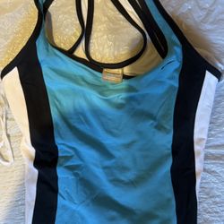 Nike Size Small Bright Blue Workout Top 