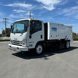 2025 Isuzu NQR Tymco 435 Sweeper Truck