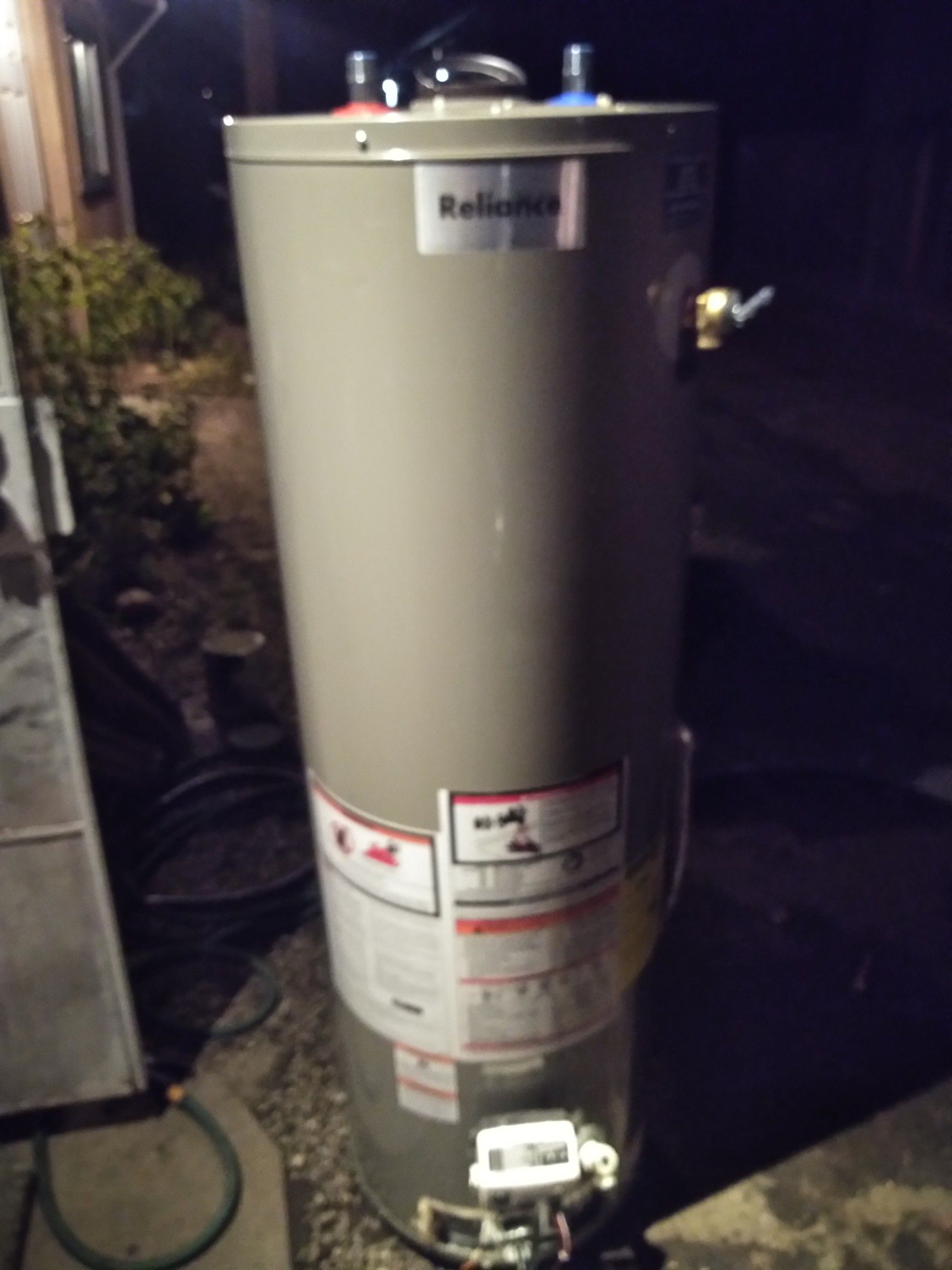 40 gallon hot water heater gas
