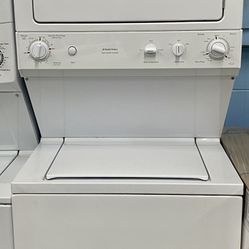 GE Stack Washer & Dryer 27" Wide 