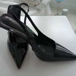 Black Evening Shoes Size 8 NEVER WORN