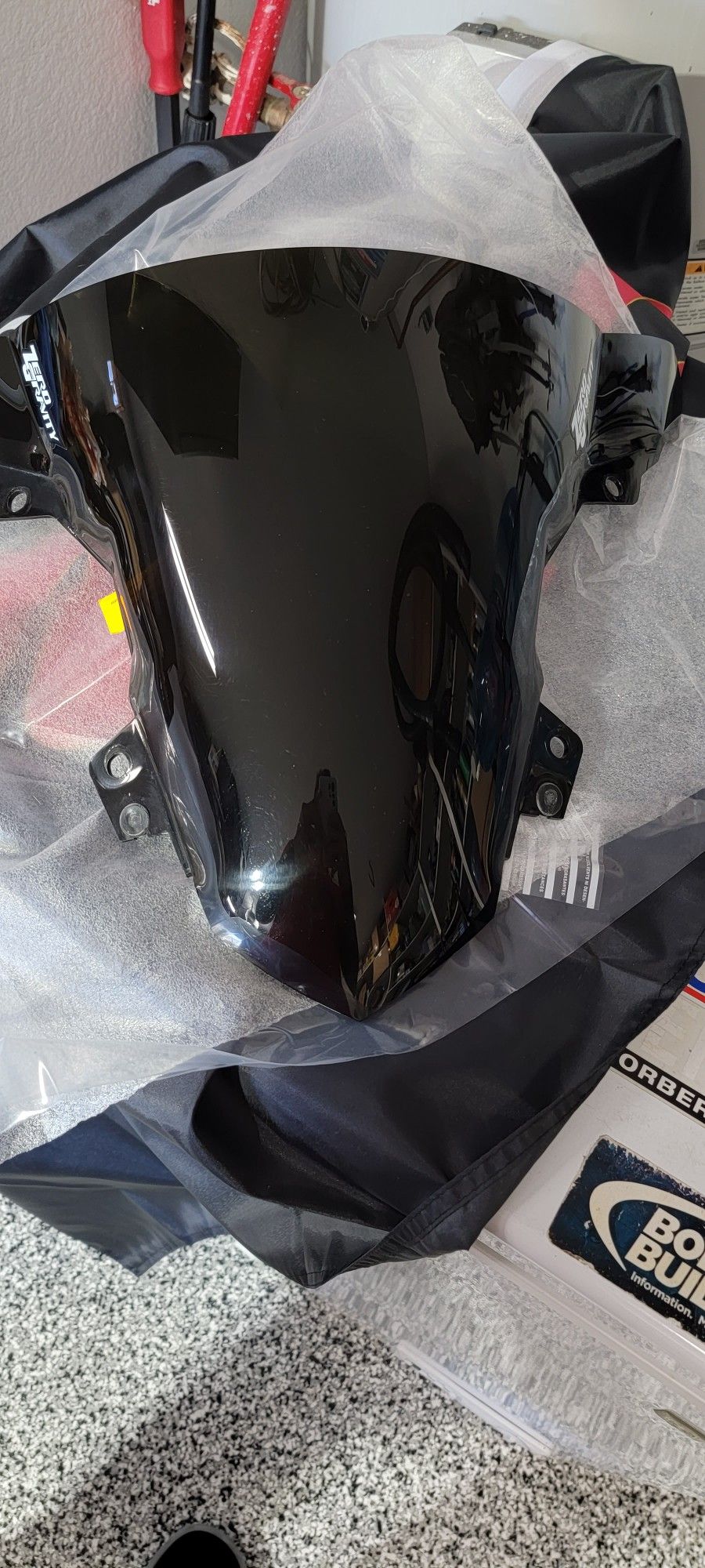 19' Bmw S1000rr Zero Gravity Double Bubble Windscreen
