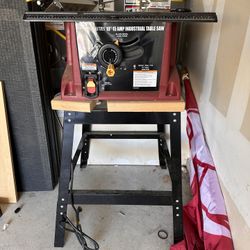 Table Saw And Stand