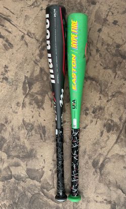 Easton Hype Fire -13 (24inch-11oz) & Marucci CatX -11 (25inch-14oz)