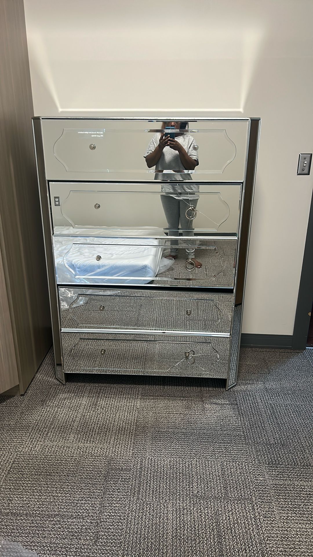Glass Dresser