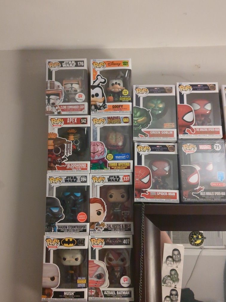 Selling Multiple Funko Pops Prices Vary