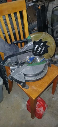 Hitachi meter saw