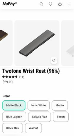 Nuphy Wrist Rest