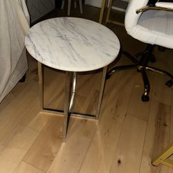 Genuine Marble Side Table